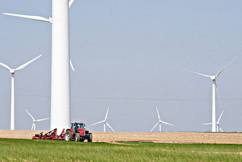 tracteur éolienne